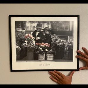 Vintage Kim Anderson Framed Picture